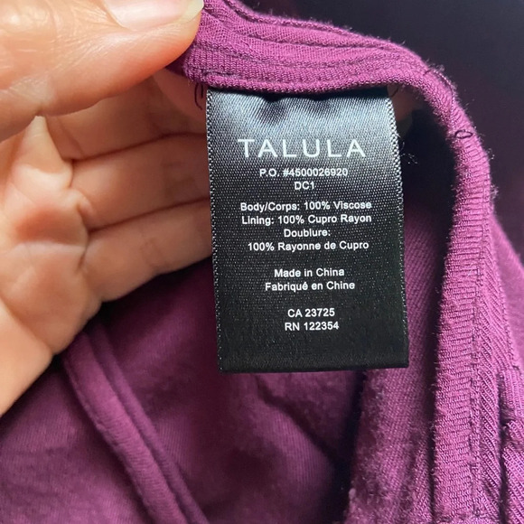 Talula Aritzia lightweight rayon Kent open blazer Sz  6 - Picture 4 of 7